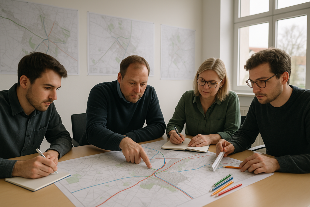 🚲 Planung für Rad- und Gehweg in Hartau nimmt Fahrt auf