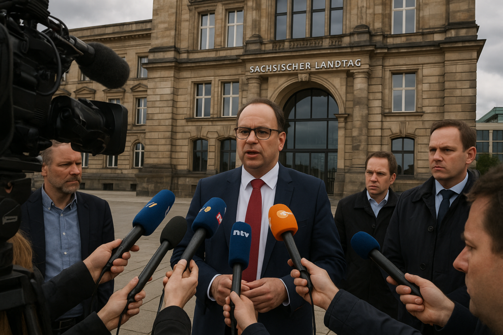 ⚠️ BSW setzt Sachsens Minderheitsregierung unter Zugzwang