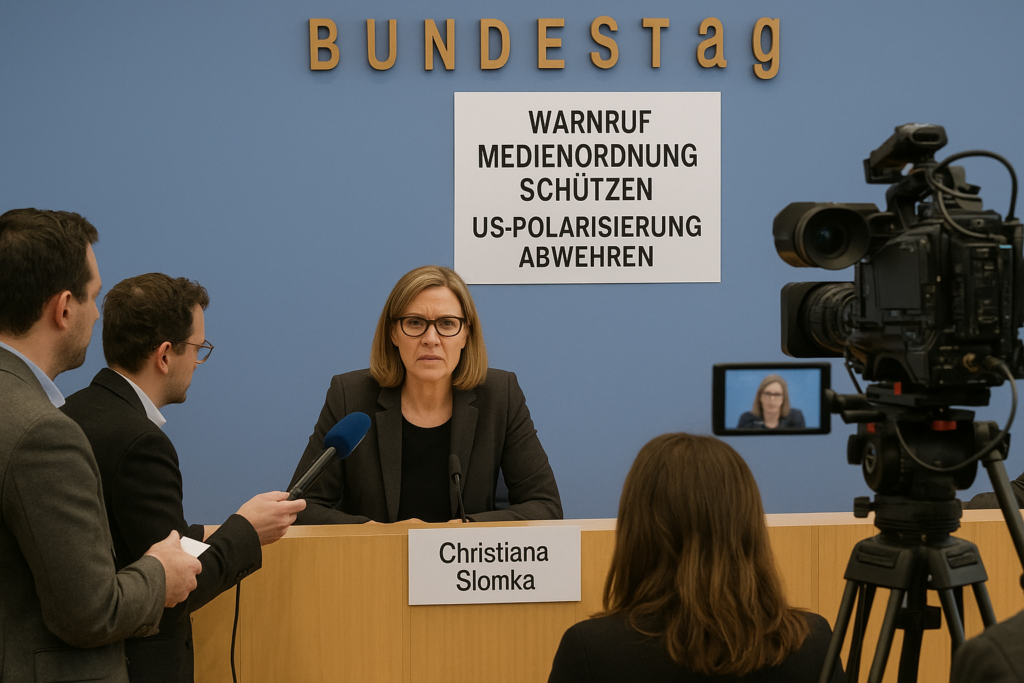 🏛️ Slomkas Warnruf: Medienordnung schützen, US-Polarisierung abwehren