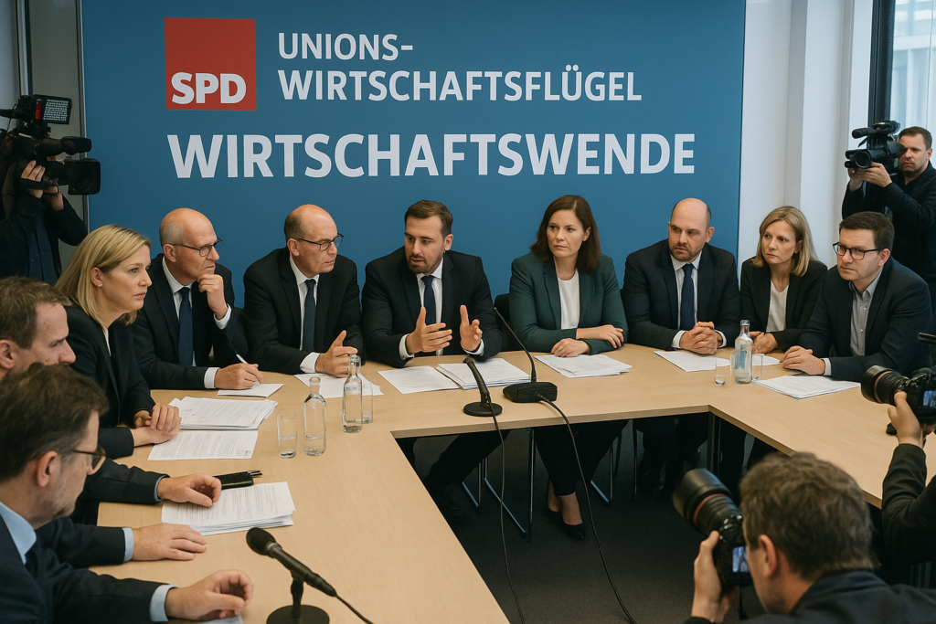 ⚙️ Wirtschaftswende vertagt: SPD zügelt den Einfluss des Unions‑Wirtschaftsflügels