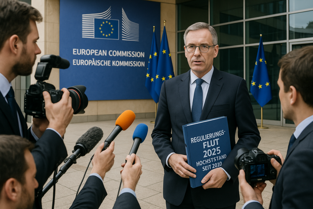 🏛️ Regelungsflut in Brüssel: 2025 markiert Höchststand seit 2010