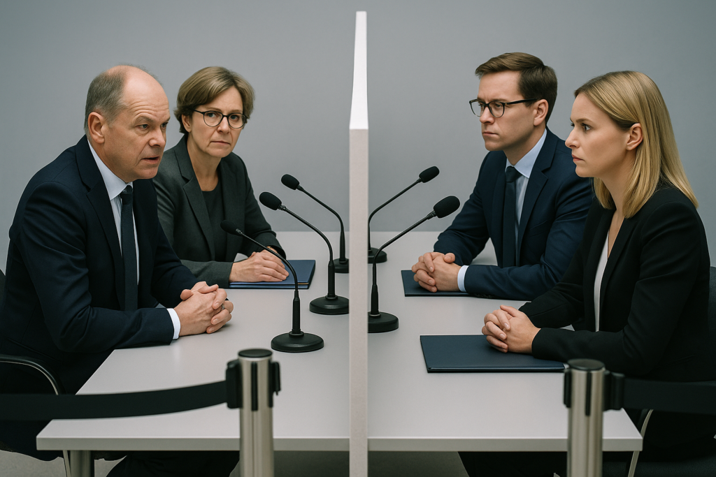 🛡️ Klare Trennlinien statt falscher Versöhnung: Warum Demokratien eine Brandmauer brauchen