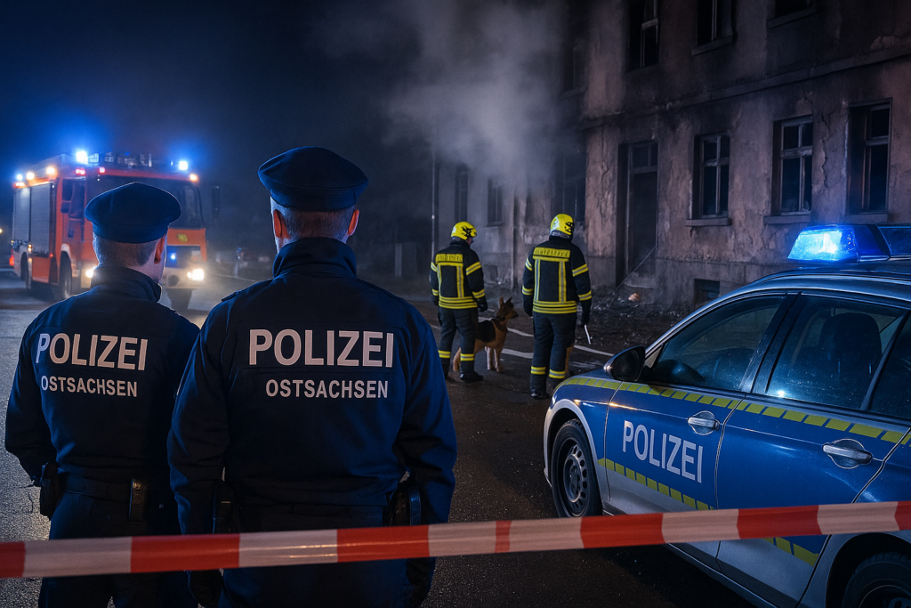 🦢 Neujahrsbilanz der Polizei Ostsachsen: Tier-Einsatz, Sachschäden und Brände