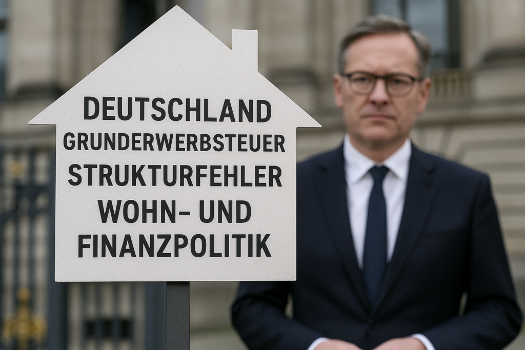 🏠 Grunderwerbsteuer offenbart Strukturfehler der Wohn- und Finanzpolitik