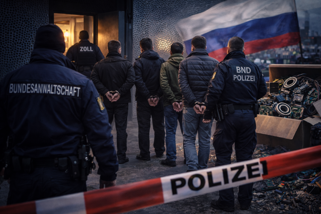 🚨 Embargo-Krimi aus Deutschland