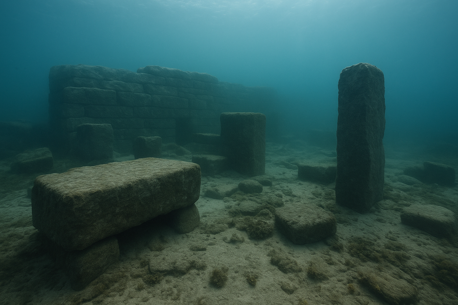 🌊 7000 Jahre unter Wasser: Monumentale Steinstrukturen vor der Bretagne geben Rätsel auf