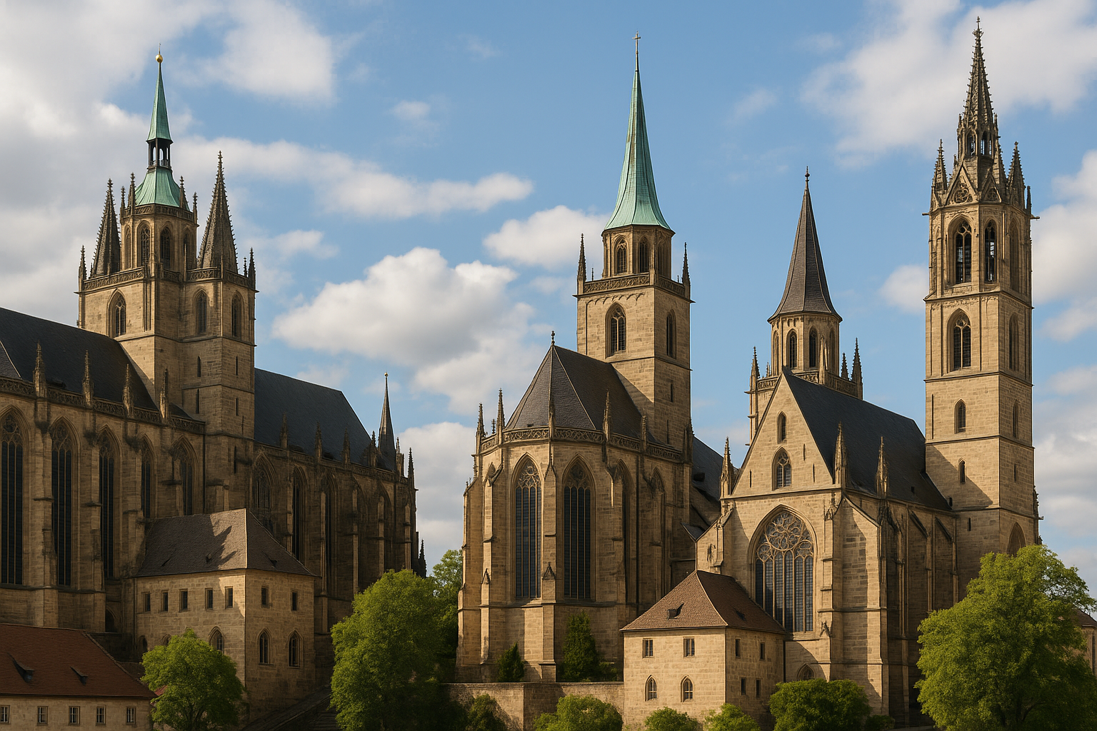 🕍 Sachsens gotische Substanz: Vier Kirchen, die Maßstäbe setzen