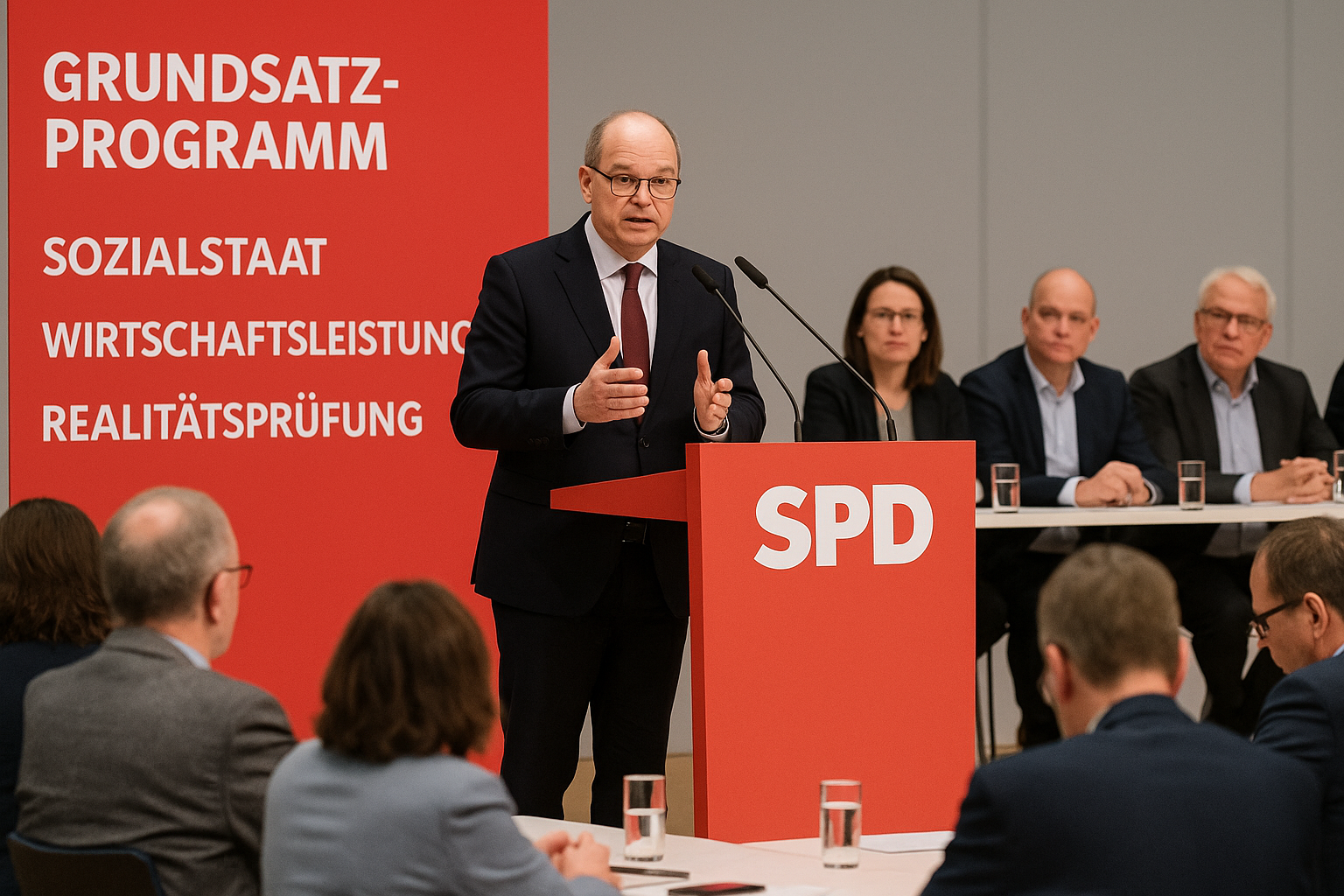 📉 Realitätsprüfung für die SPD: Grundsatzprogramm zwischen Sozialstaat und Wirtschaftsleistung