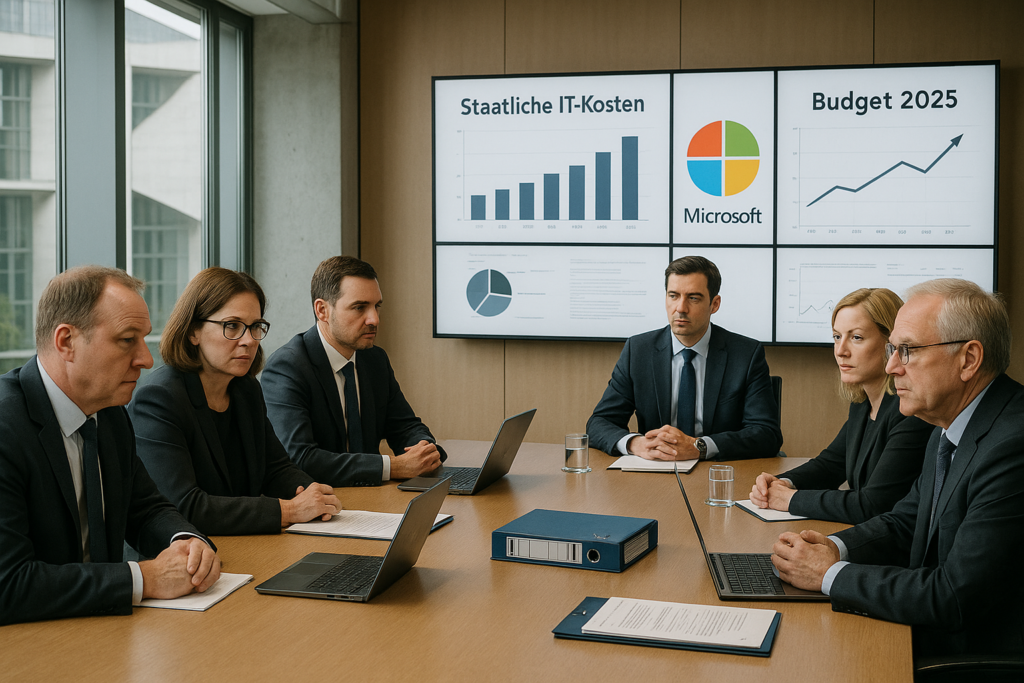 💶 Staatliche IT-Kosten im Fokus: 481 Mio. Euro für Microsoft-Lizenzen im Jahr 2025