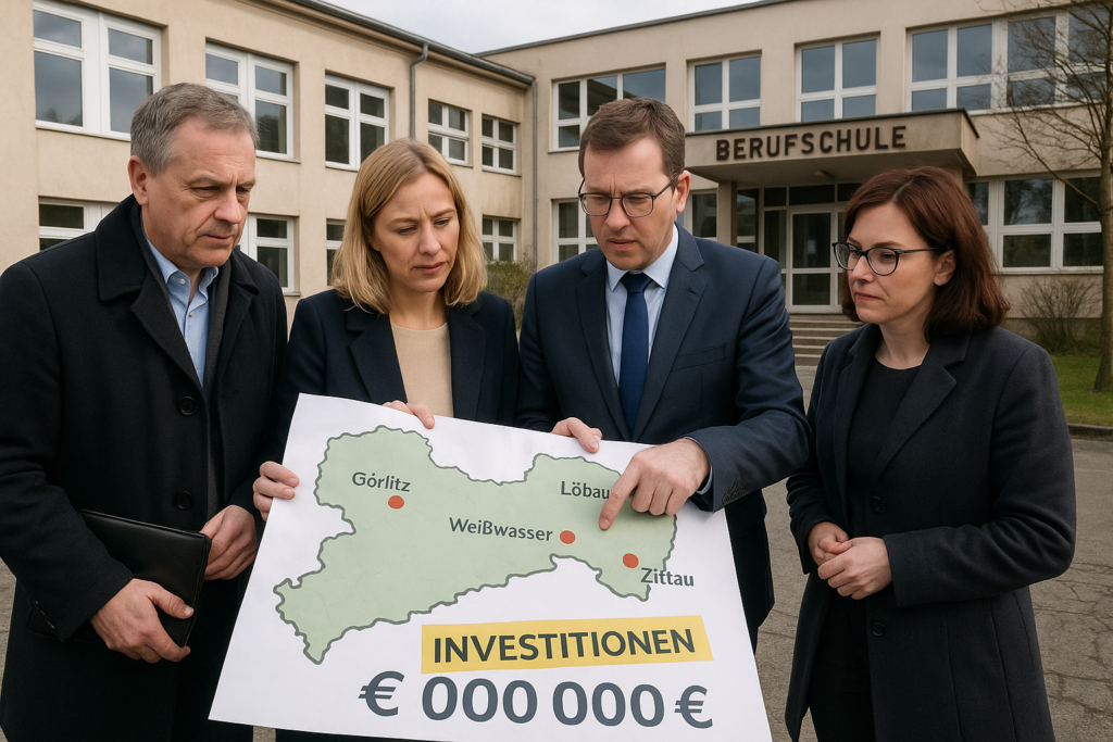🏫 Millionenhilfe für Sachsens Berufsschulen: Investitionen in Görlitz, Löbau, Weißwasser und Zittau