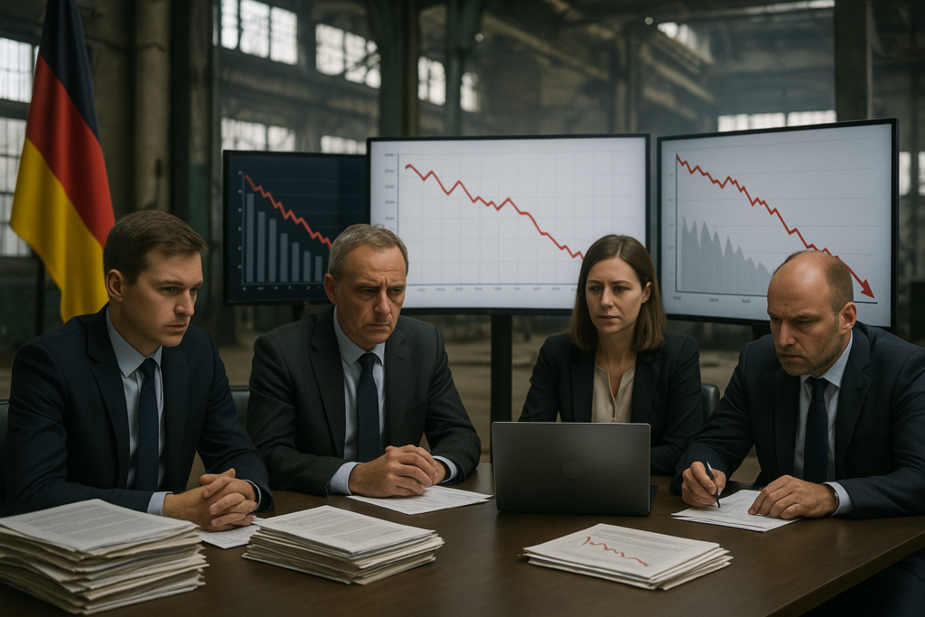 📉 Dauerkrisen am Standort: Deutschlands wirtschaftliche Zeche seit 2020