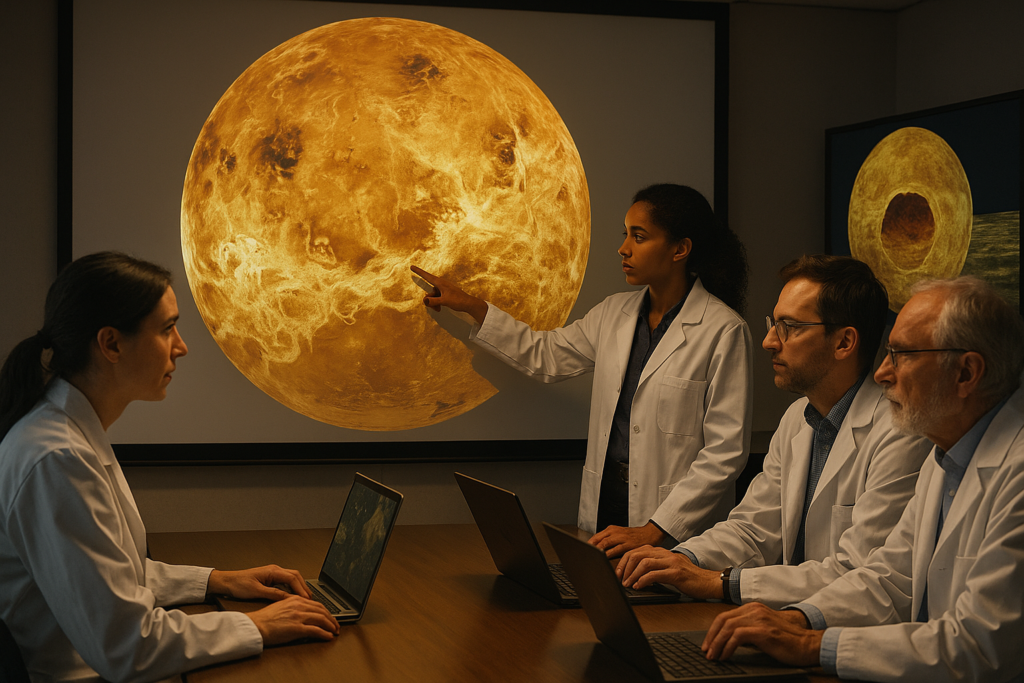 🌋 Unterirdischer Hohlraum auf der Venus bestätigt: Radar-Analyse legt gigantische Lavaröhre nahe