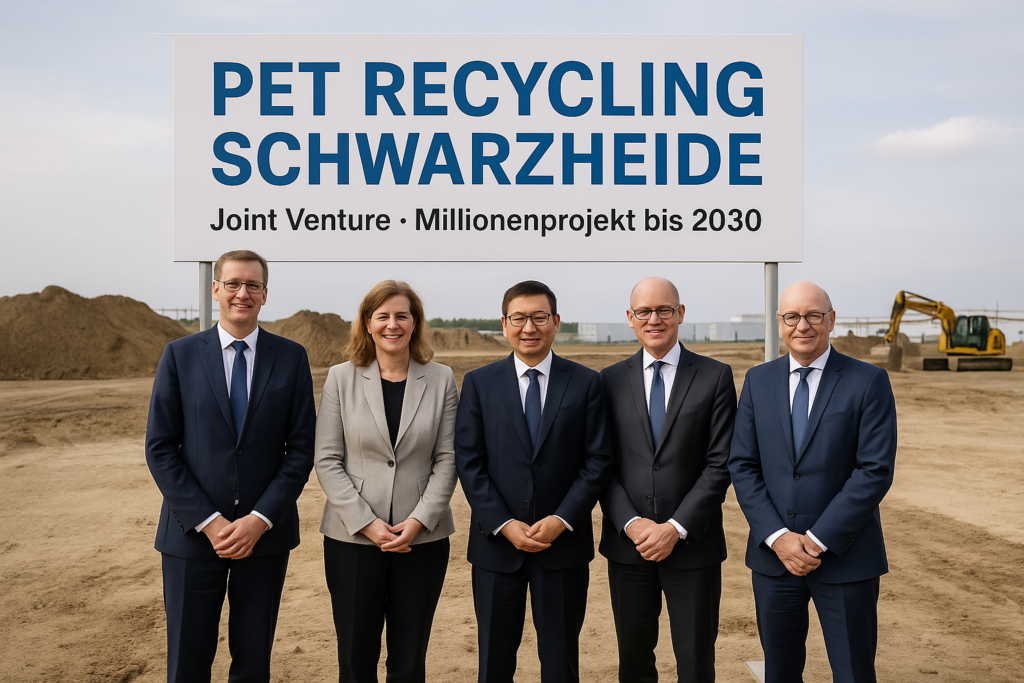 ♻️ Millionenprojekt für PET-Recycling: Joint Venture plant Werk in Schwarzheide bis 2030