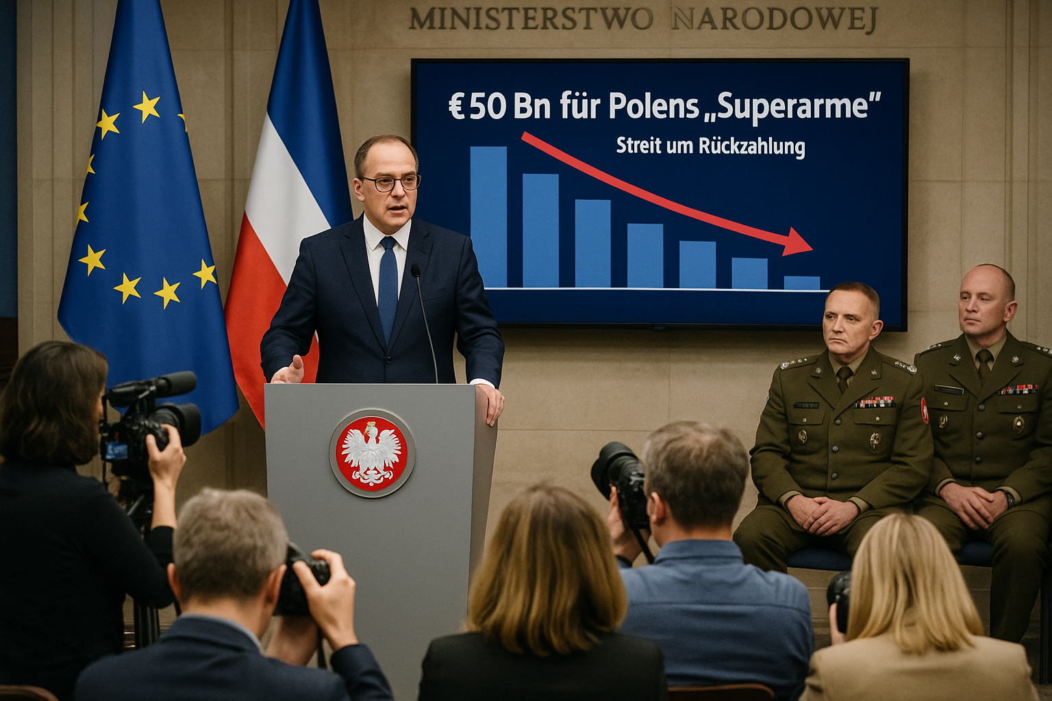 🛡️ Aufrüstung auf Pump: EU-Milliarden für Polens „Superarmee“ – und ein gefährlicher Streit um die Rückzahlung