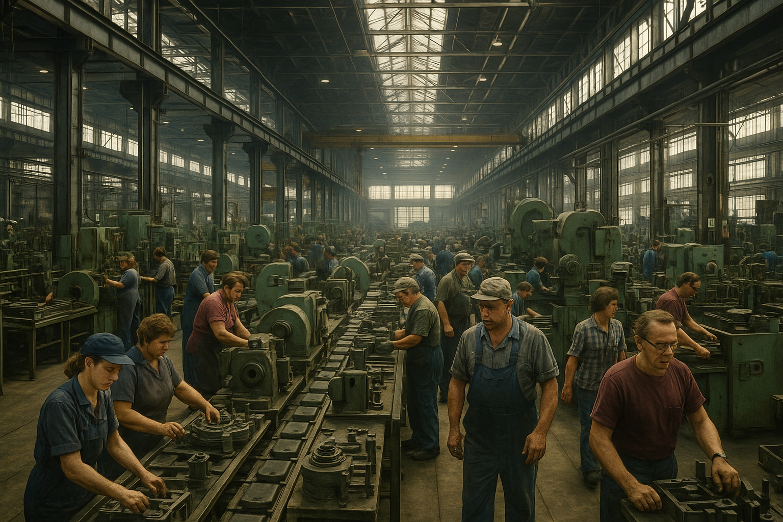 🏭 Alltag zwischen Werkshalle und Wandel: Löbau blickt auf ein Jahrhundert industrieller Prägung