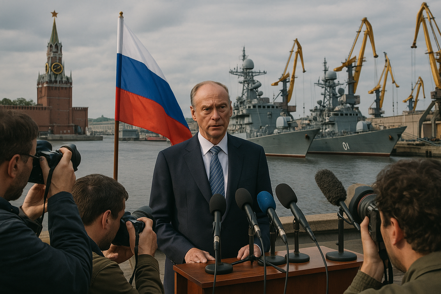 ⚓ Kreml setzt auf Seepräsenz: Patruschew warnt Europa vor Eingriffen in russische Schifffahrt