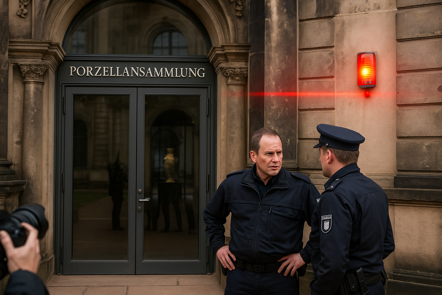 🏛️ Sicherheitsalarm im Dresdner Zwinger: Hinweise auf geplanten Diebstahl in der Porzellansammlung