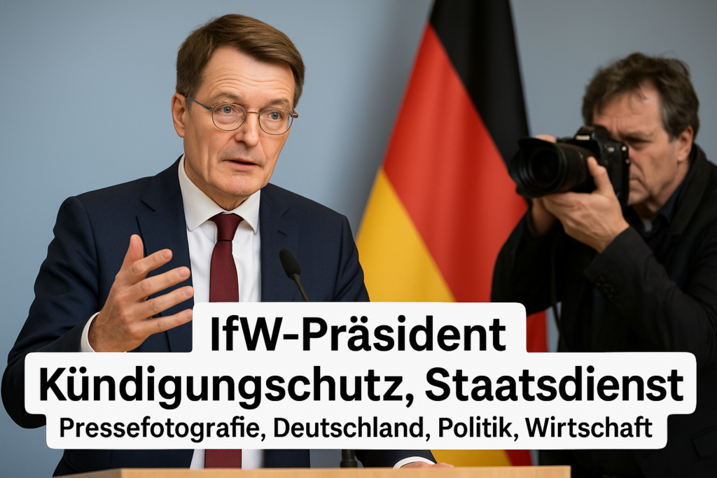 🏛️ IfW-Präsident rüttelt am Kündigungsschutz im Staatsdienst