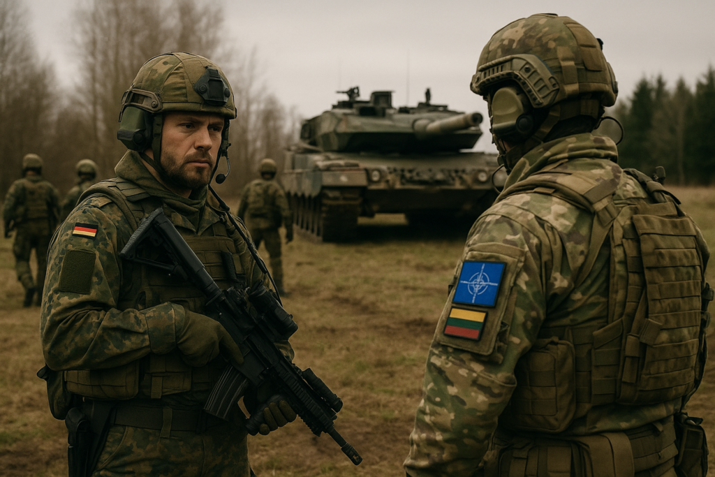 🛡️ Deutsche Brigade in Litauen: Abschreckung mit Substanz an der NATO-Ostflanke