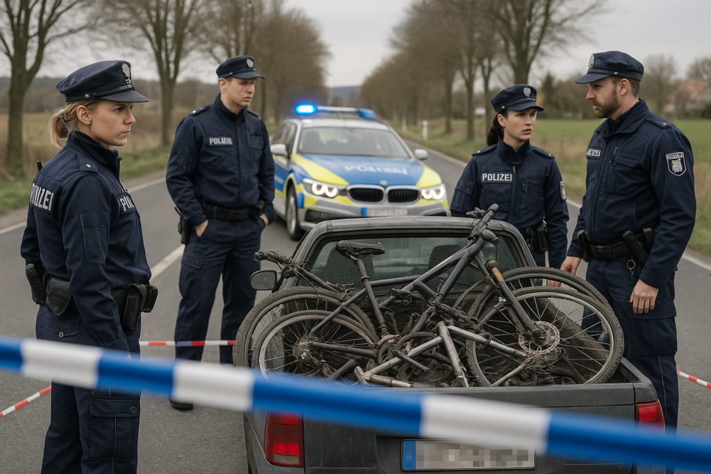 🚓 Polizeikontrollen in Ostsachsen: Gestohlene Räder, falsche Kennzeichen und zahlreiche Verkehrsdelikte