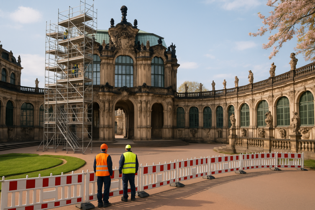 🧹 SKD ordnen Zwinger-Museen im Frühjahr: Gezielte Schließzeiten für Pflege und Instandhaltung