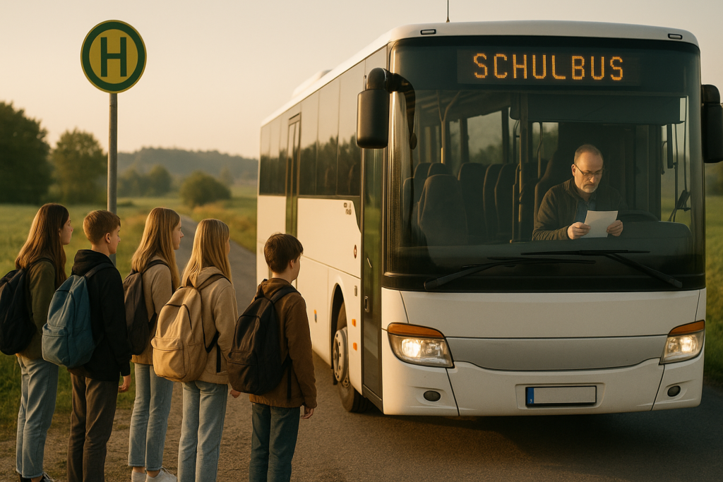 🚌 Geänderte Schülerfahrten im Landkreis Görlitz: Früher los, neue Halte – jetzt Pläne prüfen