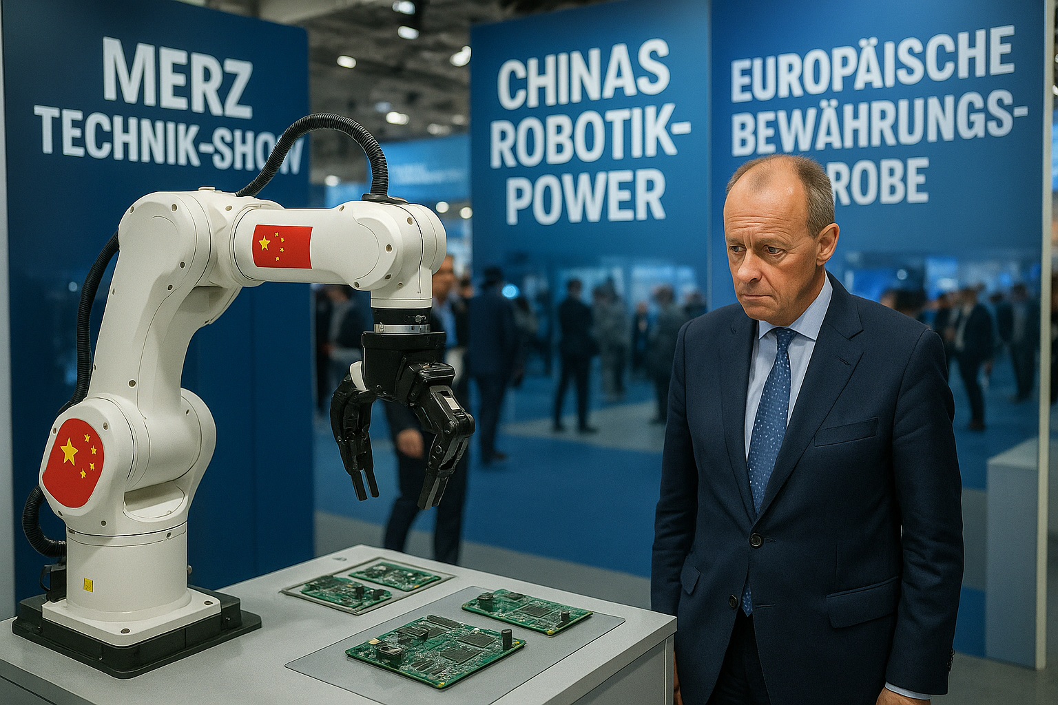 🤖 Technik-Show als Weckruf: Merz erlebt Chinas Robotik-Power – und Europas Bewährungsprobe