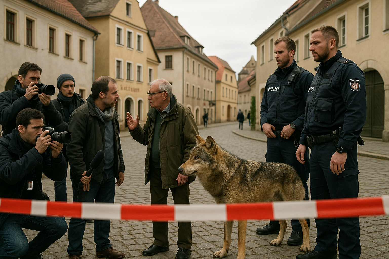 🐺 Wolfsriss im Ortskern von Ullersdorf – Sorge und Debatte im Kreis Görlitz