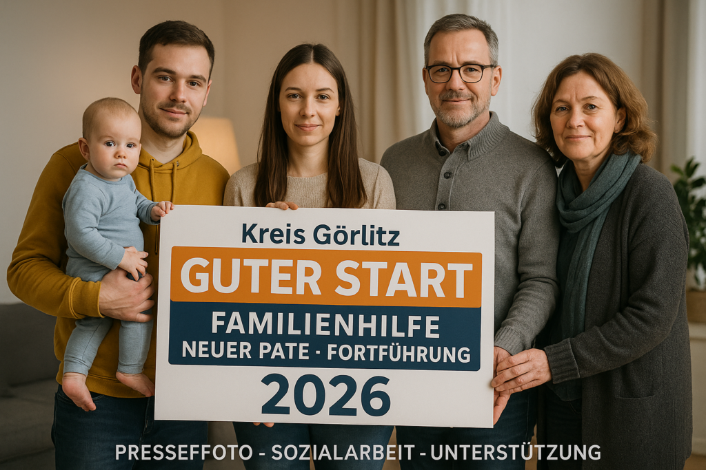 🧩 Neuer Pate stärkt Familienhilfe: „Guter Start“ im Kreis Görlitz wird 2026 fortgeführt