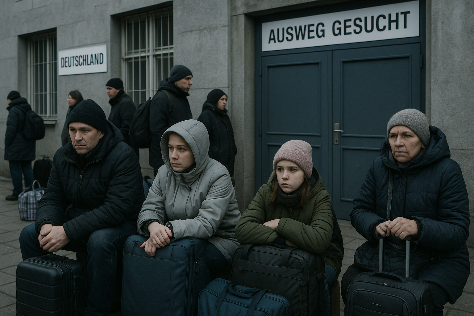 🚪 Ausweg gesucht, Türen zu: Warum russische Flüchtlinge in Deutschland kaum noch Chancen sehen