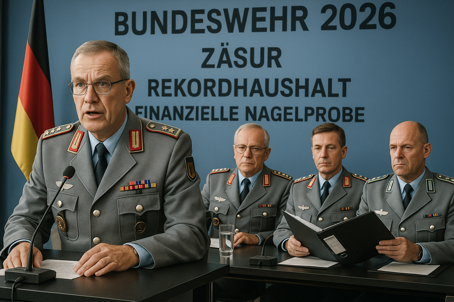 🛡️ 2026 als Zäsur: Die Bundeswehr zwischen Rekordhaushalt und finanzieller Nagelprobe