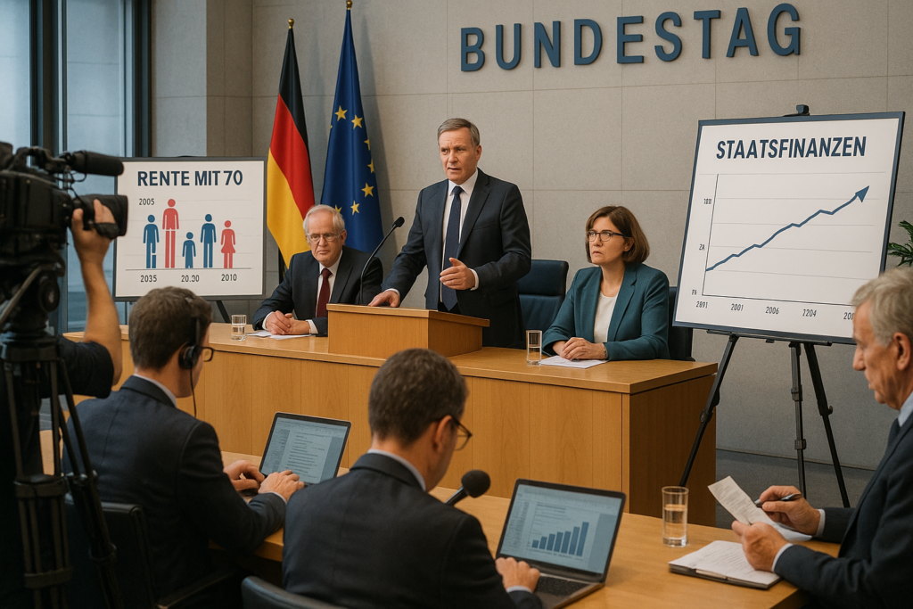 🧮 Rente mit 70 rückt näher: Demografie und Staatsfinanzen treiben die Debatte