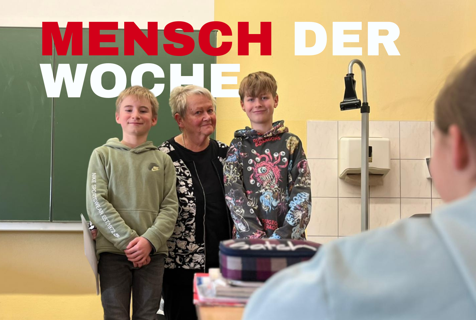 Uta Grunewald, 81-jährige ehemalige Lehrerin aus Großschönau, setzt sich trotz Ruhestand für Deutschunterricht an der Pestalozzi-Oberschule ein.