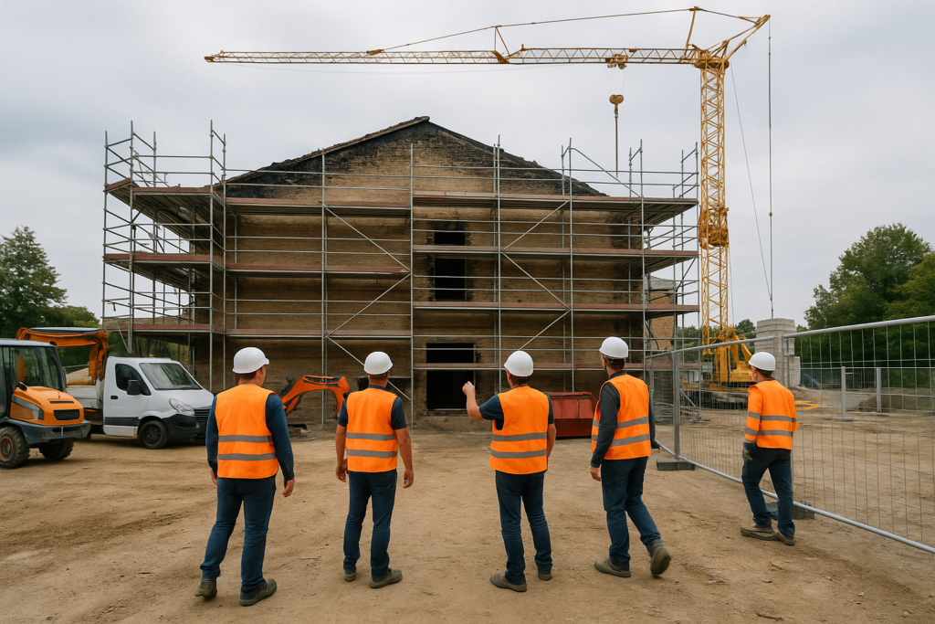 🛠️ Nach Hallenbrand: Landkreis startet Sanierung in Cunewalde – Wiedereröffnung frühestens zum Schuljahr 2027/28