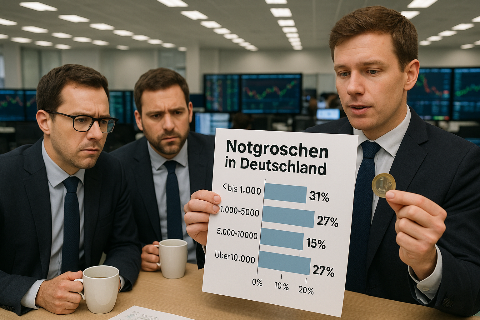 📊 Rekordstände beim Geldvermögen, leere Notgroschen: Warum die 10-Billionen-Zahl in die Irre führt