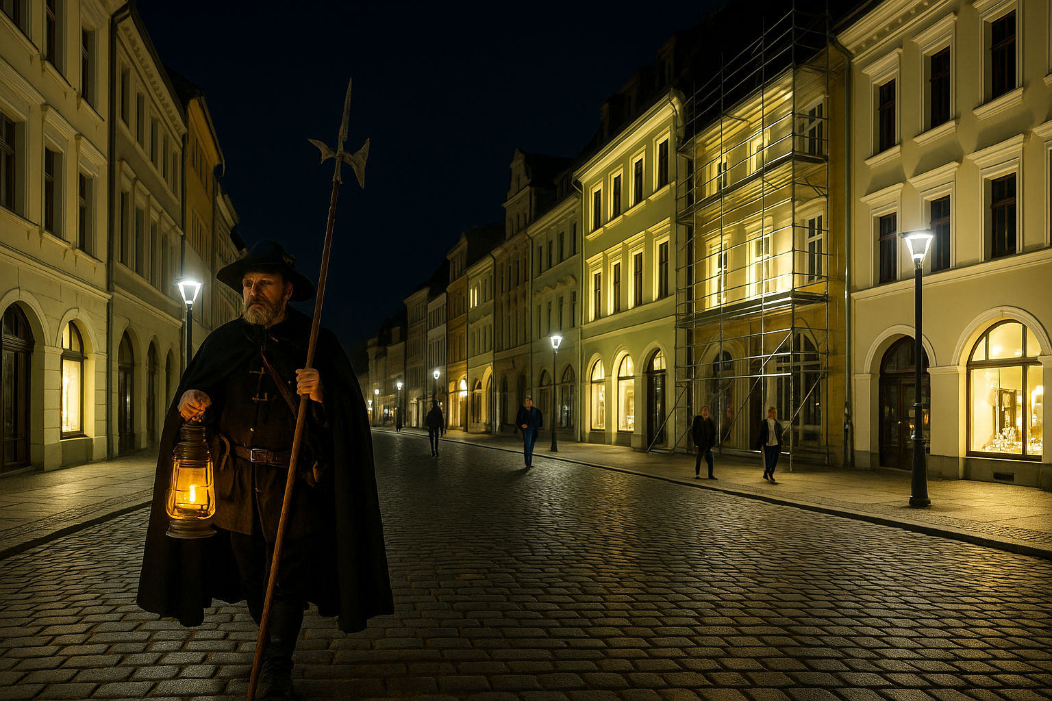 🏛️ Zittaus neuer Glanz: Ein Nachtwächter lobt den Wandel – und mahnt zu Ordnung