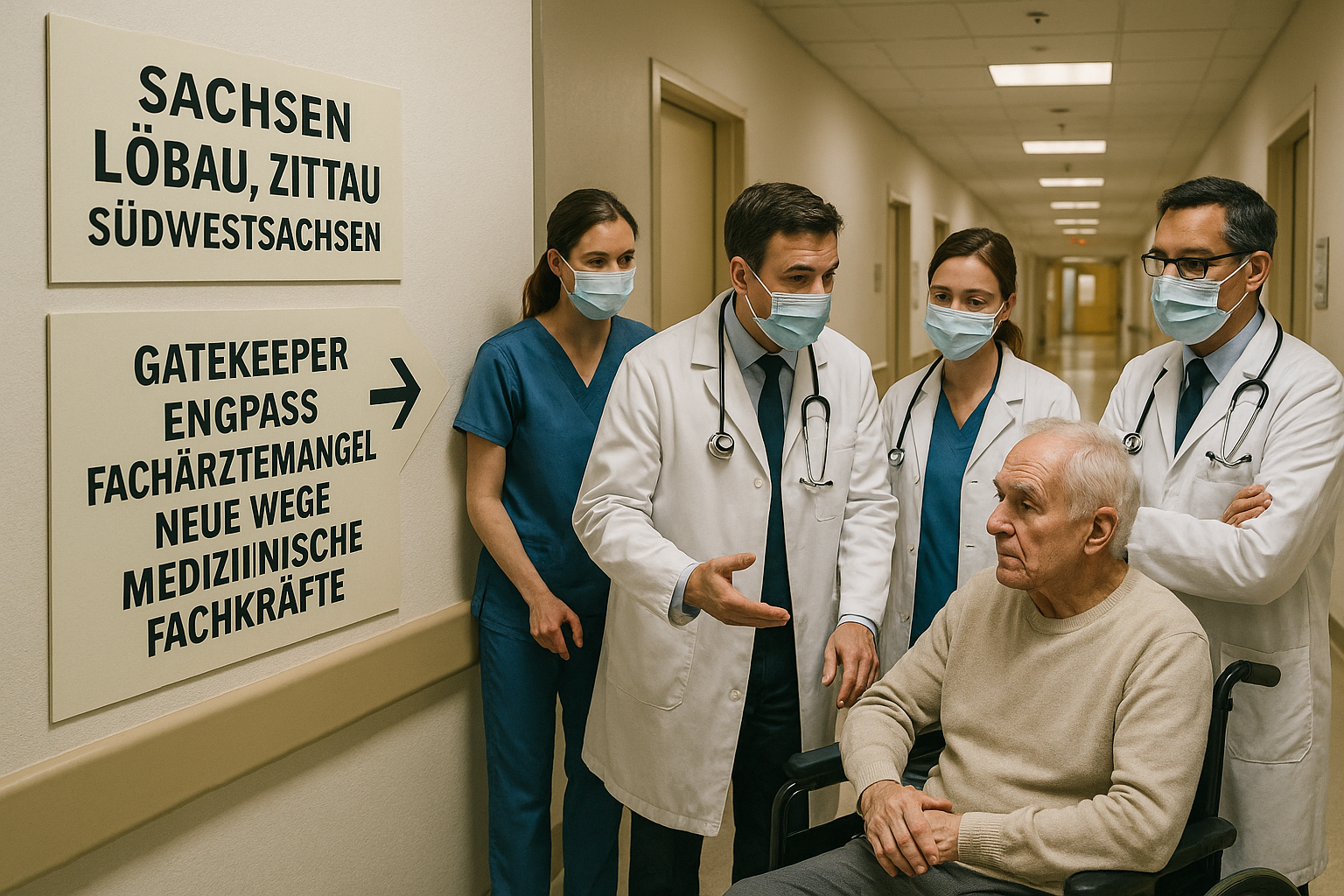 🩺 Gatekeeper statt Engpass: Sachsen erprobt neue Wege gegen den Fachärztemangel in Löbau, Zittau und Südwestsachsen