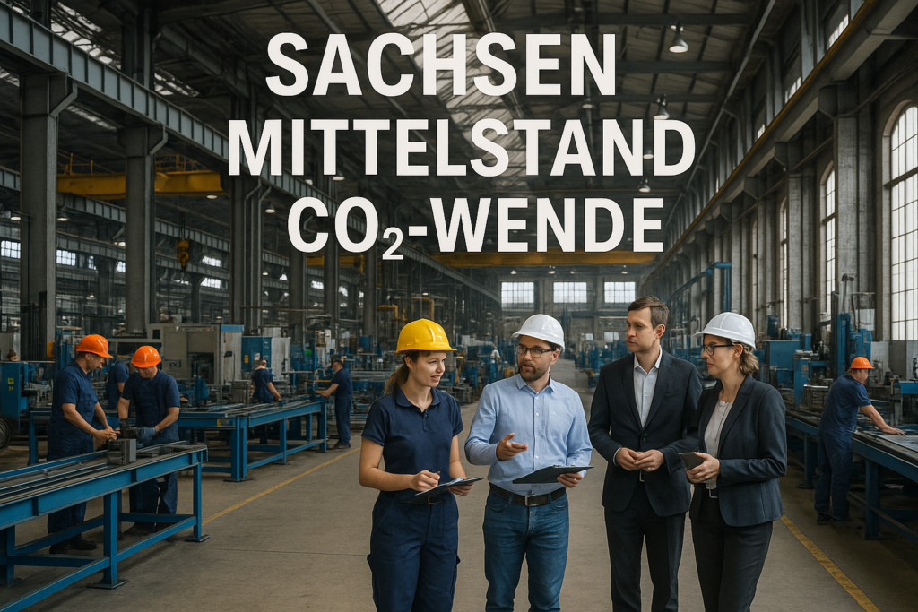 🏭 Noch am Start: Sachsens Mittelstand vor der CO₂‑Wende
