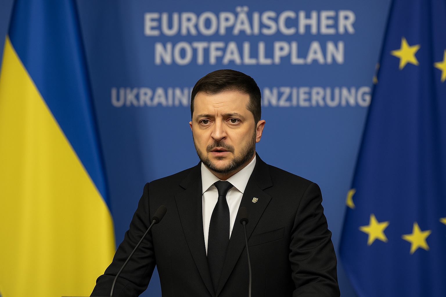💶 Selenskyj drängt auf europäischen Notfallplan für die Ukraine-Finanzierung