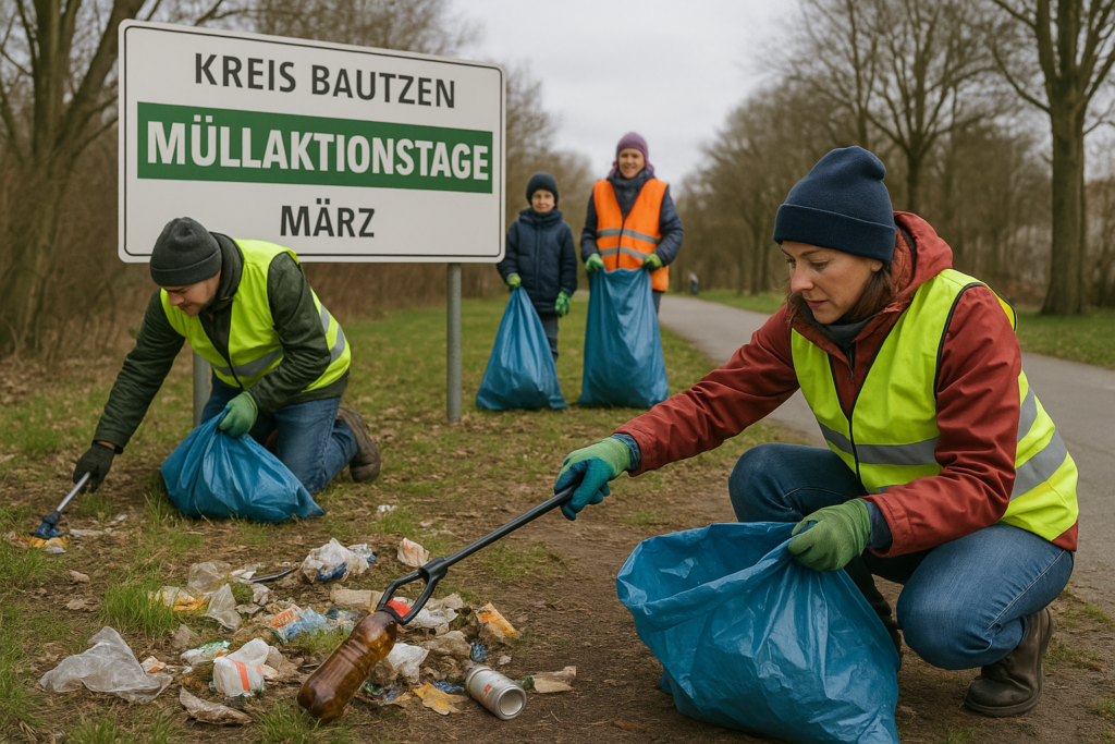 🧹 Aufräumen mit Ansage: Kreis Bautzen startet Müllaktionstage im März