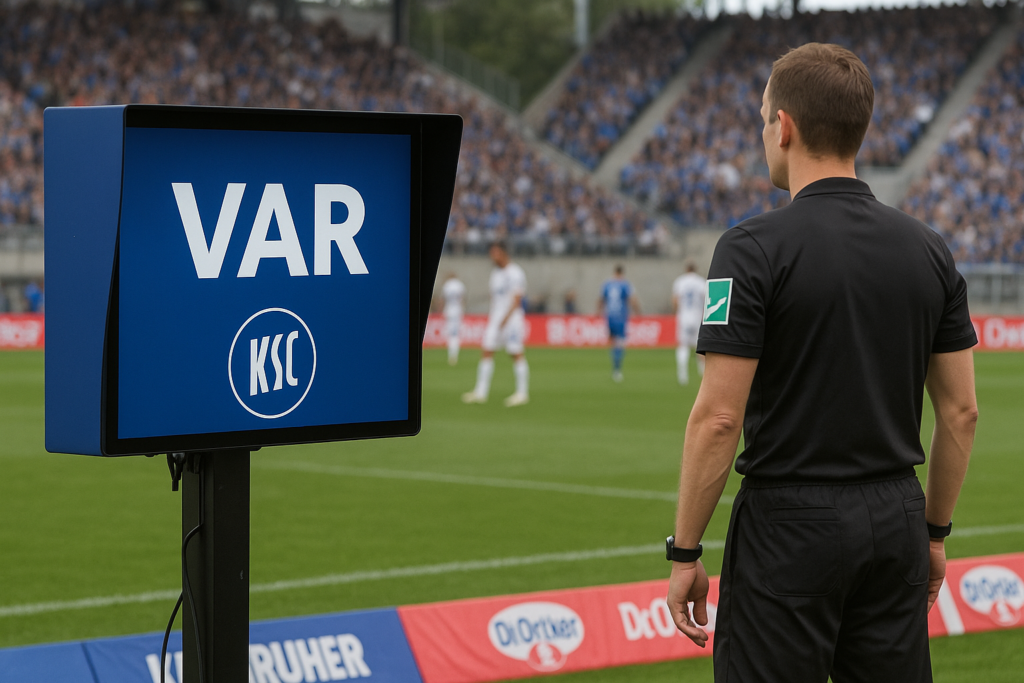 ⚽ Fehlende Kameraperspektive: Warum der VAR in Karlsruhe zugunsten des KSC entschied
