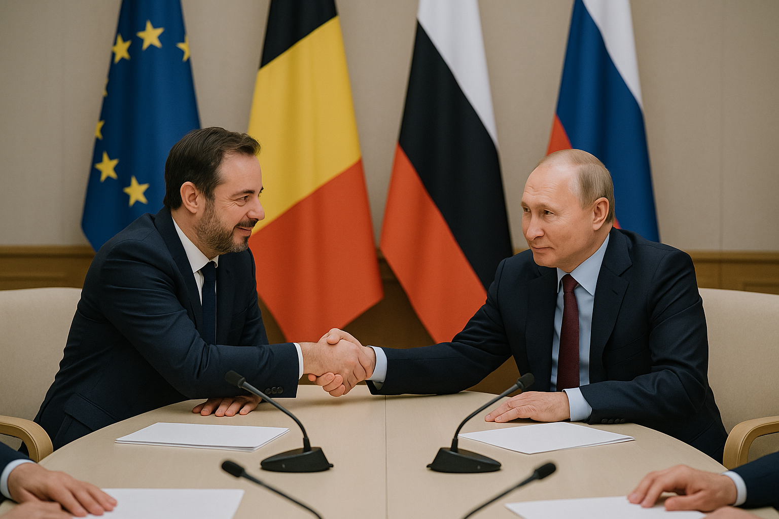 🤝 De Wever drängt auf europäische Verhandlungslinie mit Putin