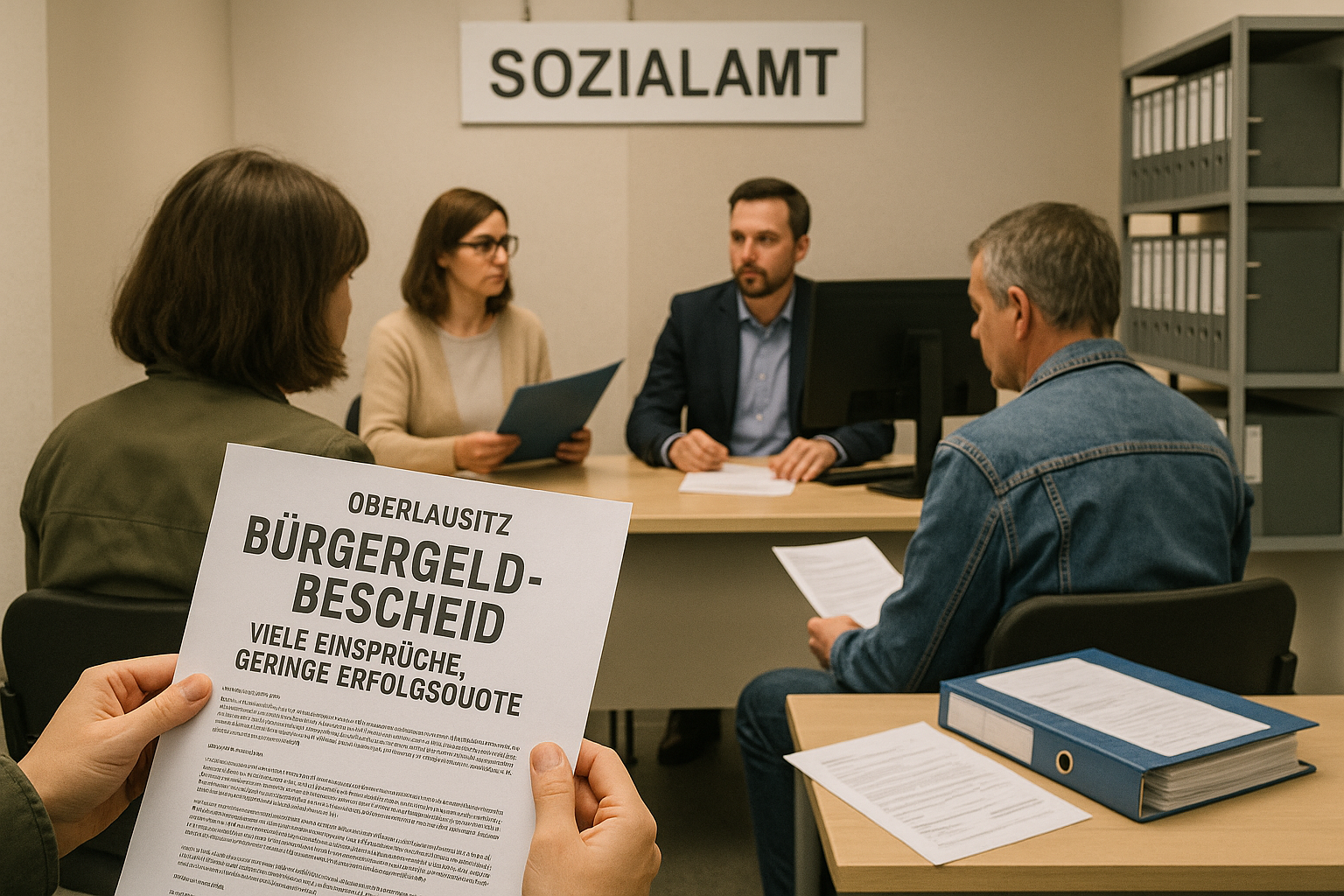 📊 Oberlausitz: Viele Einsprüche gegen Bürgergeld-Bescheide, geringe Erfolgsquote