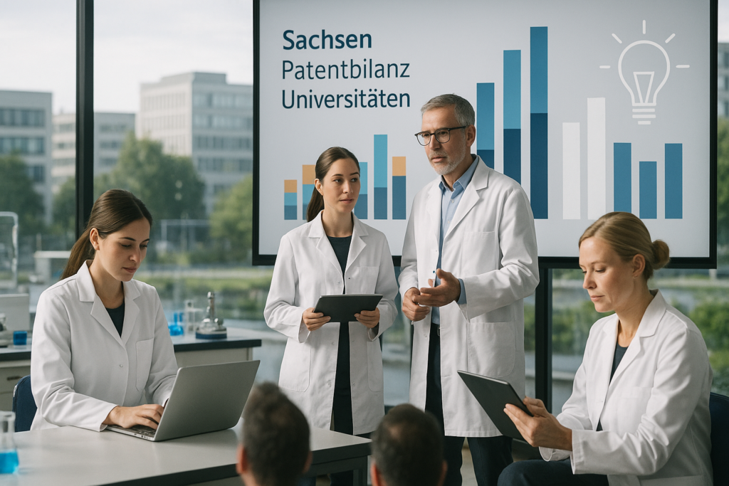 💡 Sachsens Patentbilanz: Universitäten setzen mit 555 Anmeldungen ein starkes Innovationszeichen