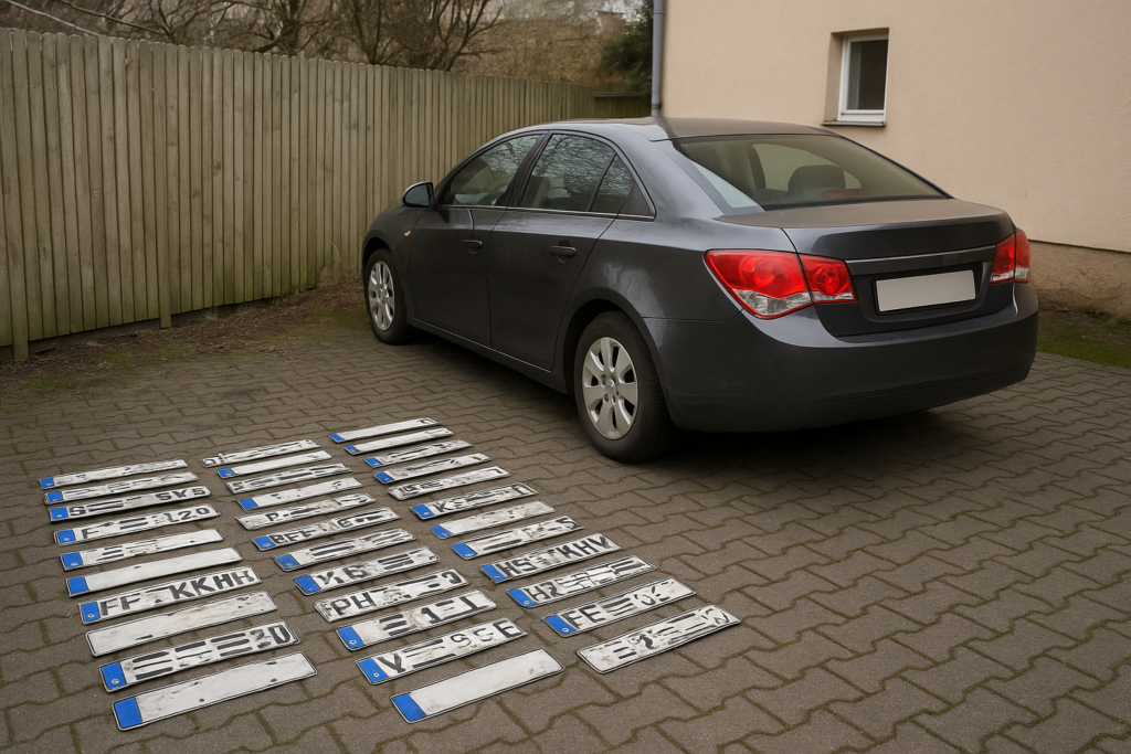 🚔 Hinterhof-Fund in Weißwasser: Auto mit mutmaßlichem Diebesgut und gestohlenen Kennzeichen entdeckt