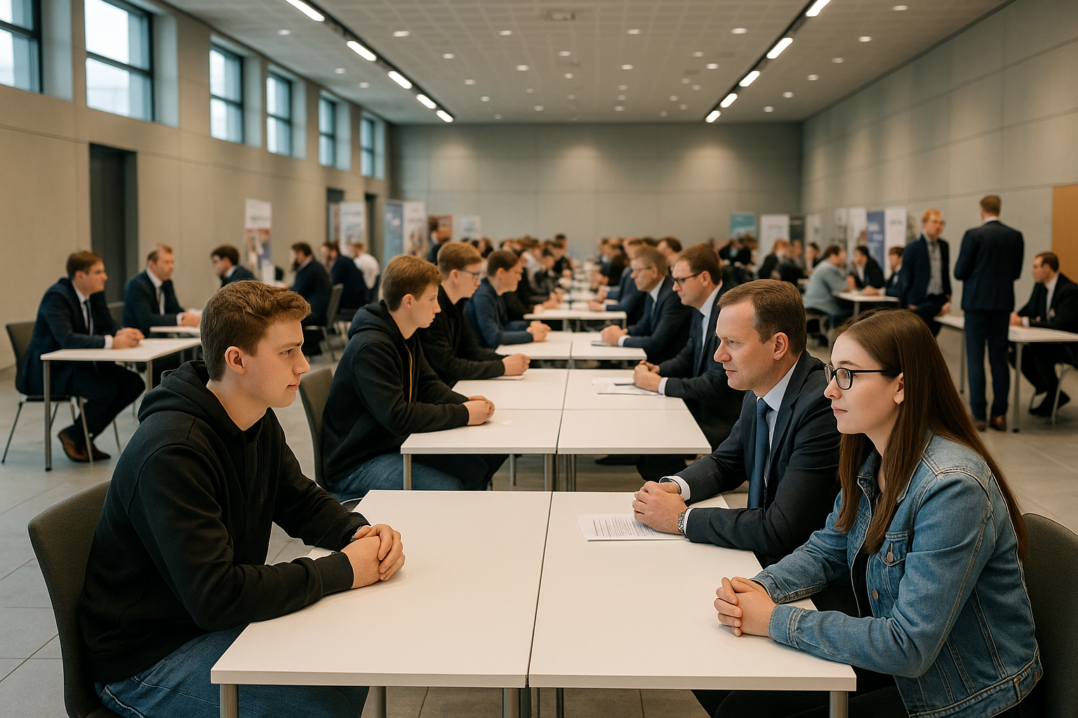 🎯 Schneller zum Ausbildungsvertrag: Bautzen setzt auf Azubi-Speed-Dating