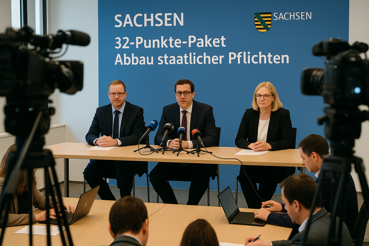 ✂️ Sachsen legt 32-Punkte-Paket zum Abbau staatlicher Pflichten vor