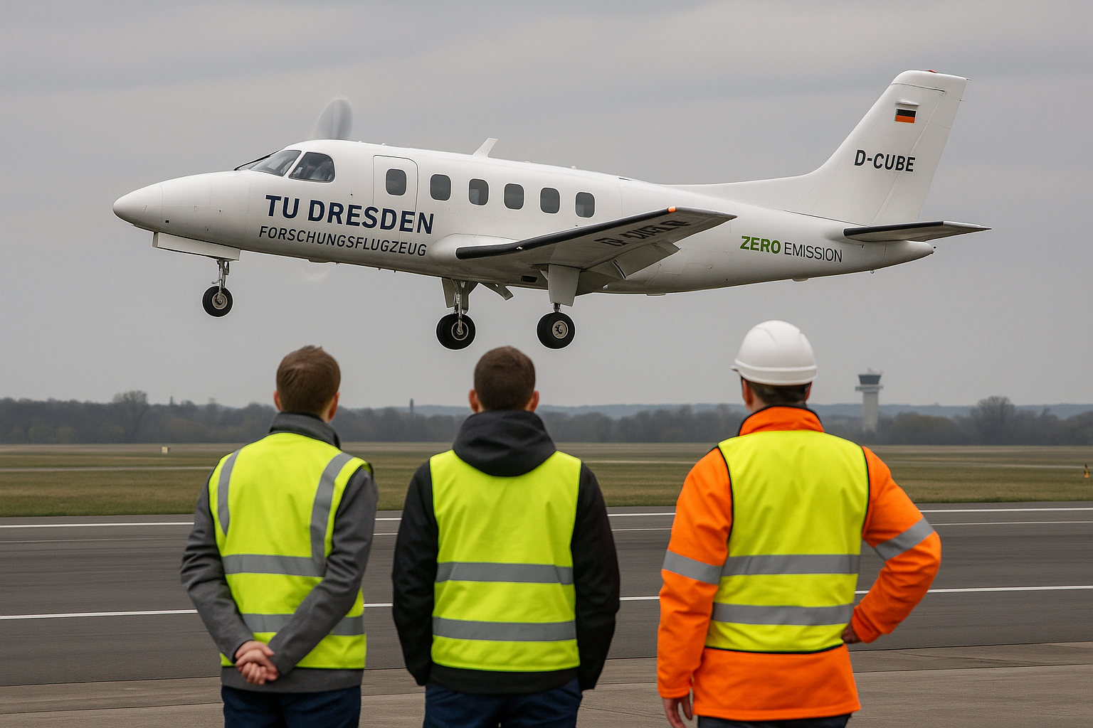🛩️ TU Dresden hebt mit Forschungsflugzeug ab: Praxistests für fossilfreie Antriebe