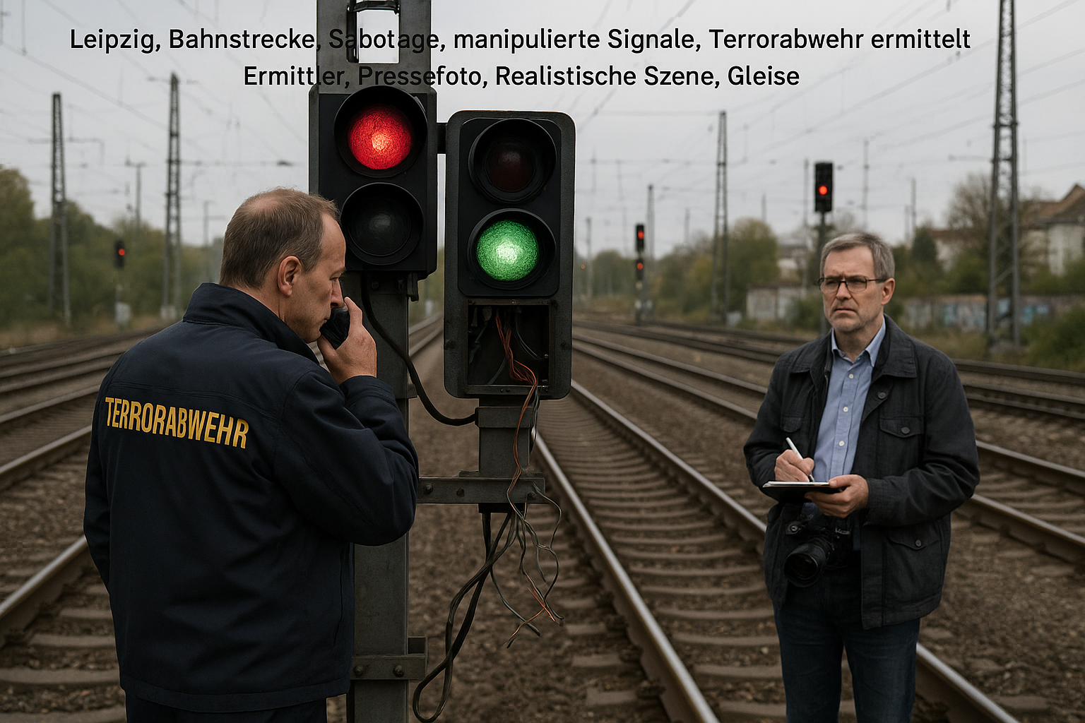 🚦 Sabotage an Bahnstrecke bei Leipzig: Terrorabwehr ermittelt nach manipulierten Signalen