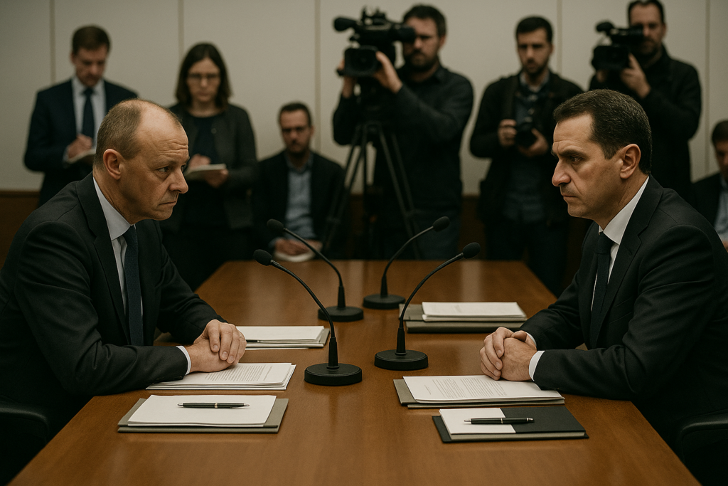 🚧 Brisante Weichenstellung: Merz verhandelt mit Syriens Übergangspräsident über Rückführungen